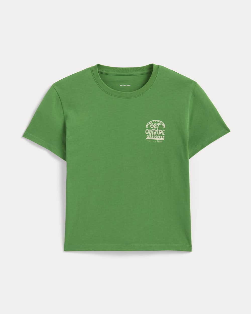 womens-parks-project-box-cut-tee-green-natural | alt