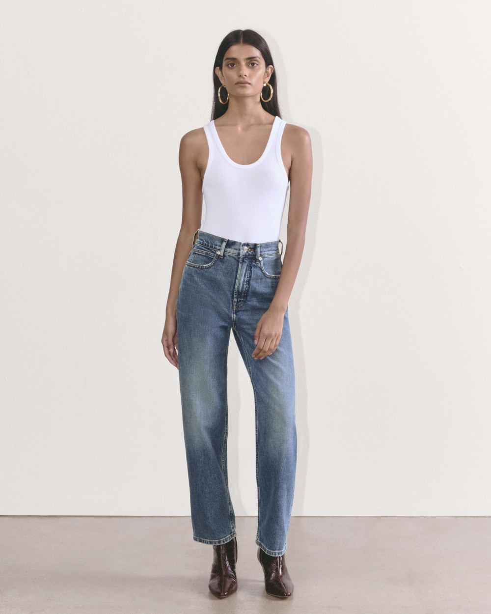 The Way-High® Jean | Mid Indigo | 27.5” Inseam – Everlane
