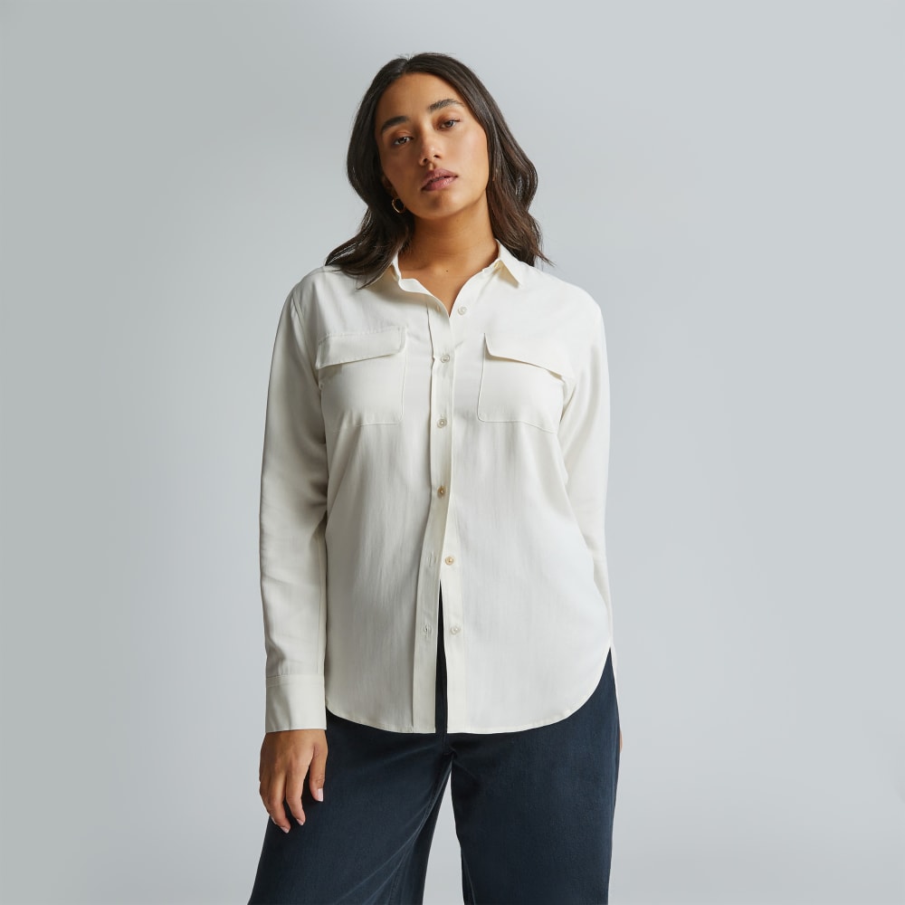 womens-washable-silk-relaxed-shirt-bone | primary
