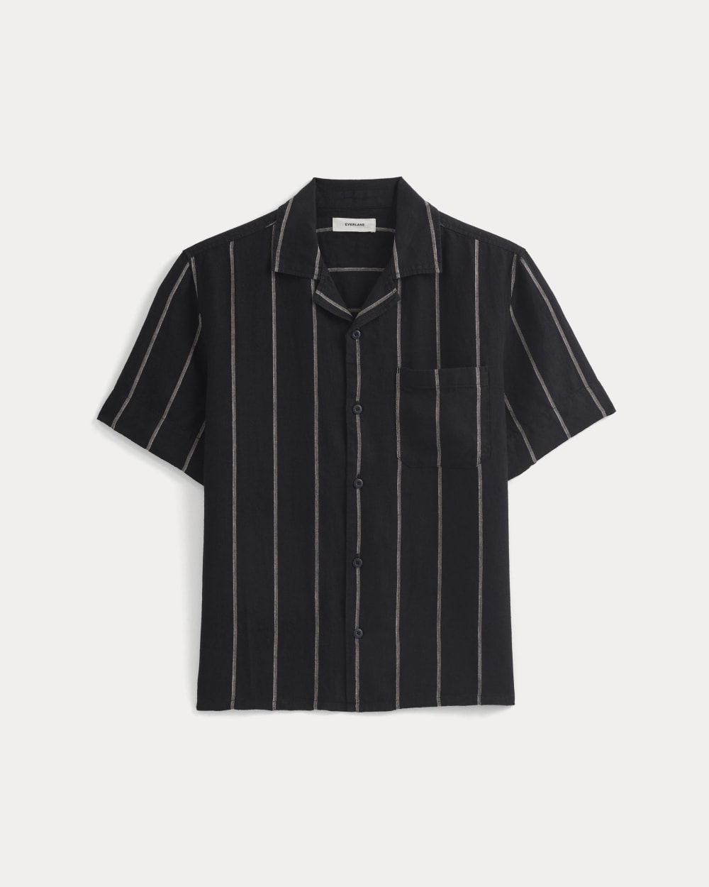 mens-linen-resort-shirt-black | alt