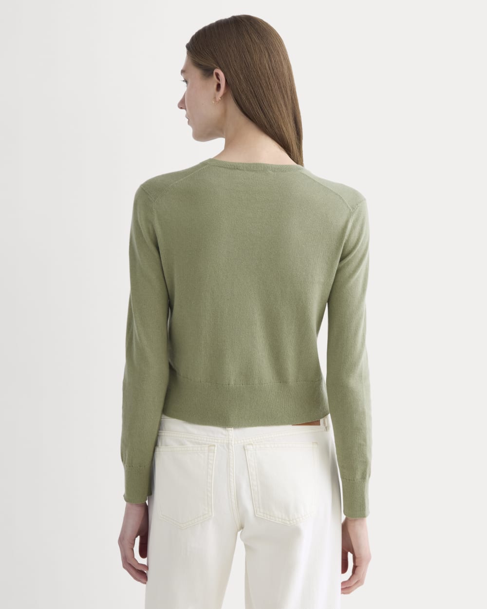 The Cropped Cardigan in Cotton Cashmere | Sagebrush – Everlane