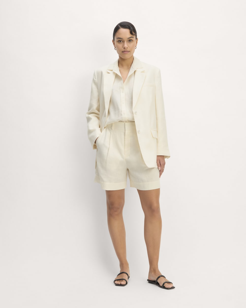 The Linen Way-High® Drape Short