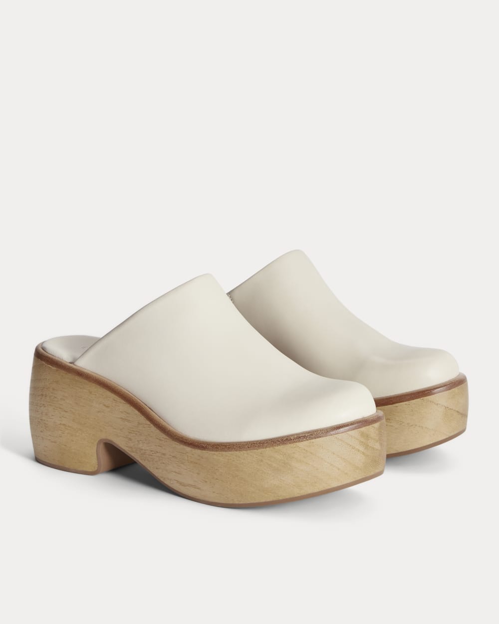 The Wooden Puffa Clog | Canvas – Everlane