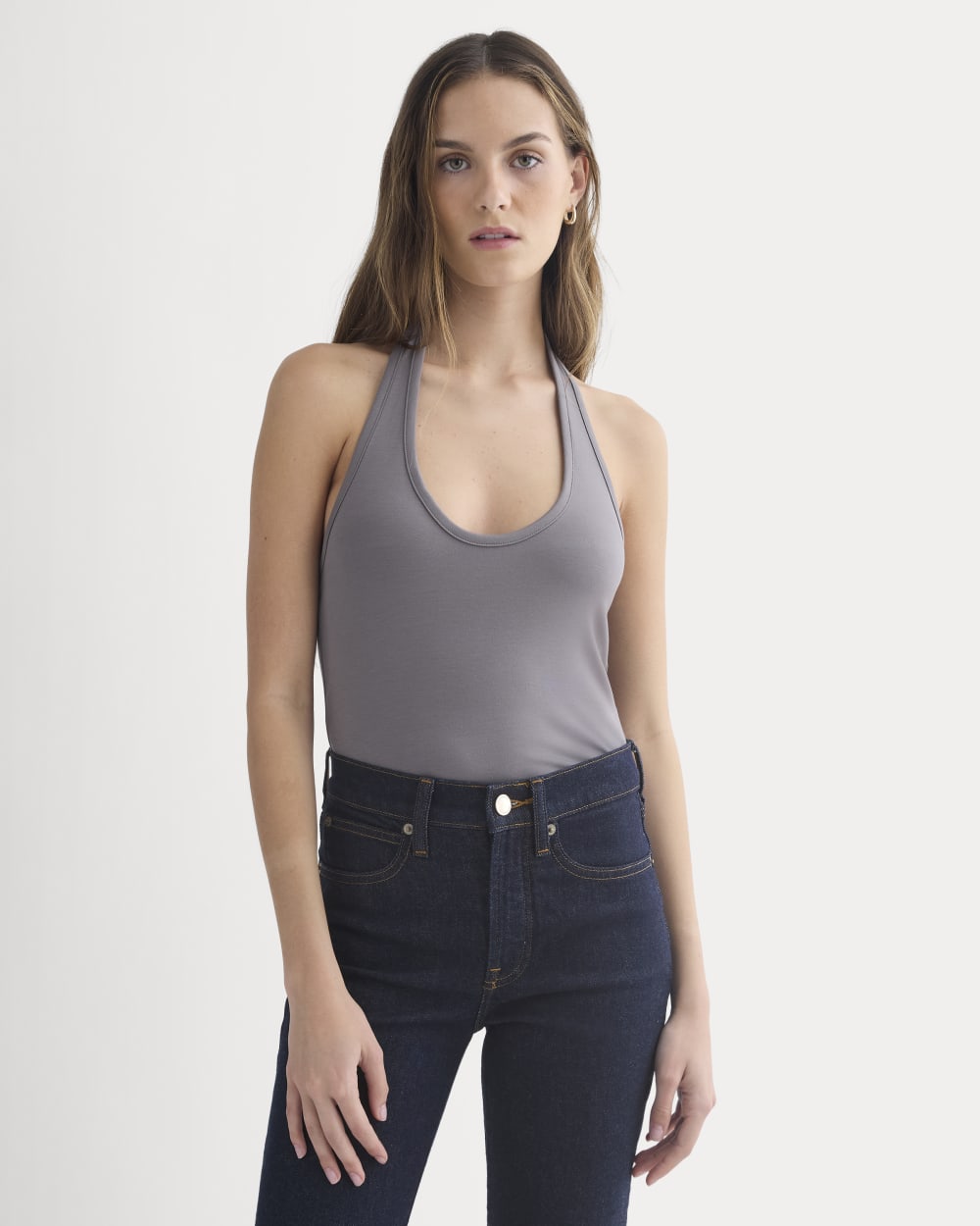 womens-halter-tank-2-charcoal-grey | primary