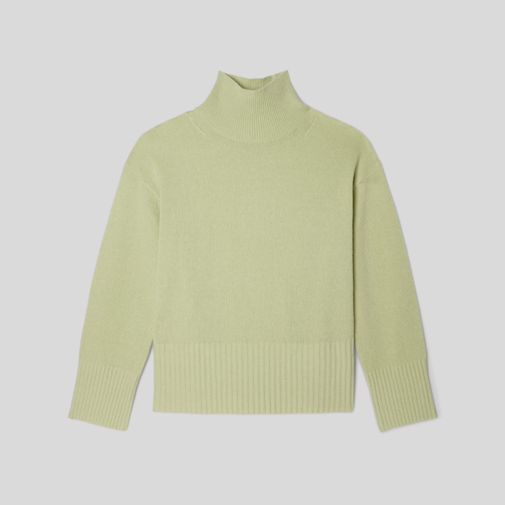 womens-recashmere-oversized-turtleneck-seafoam-green | alt