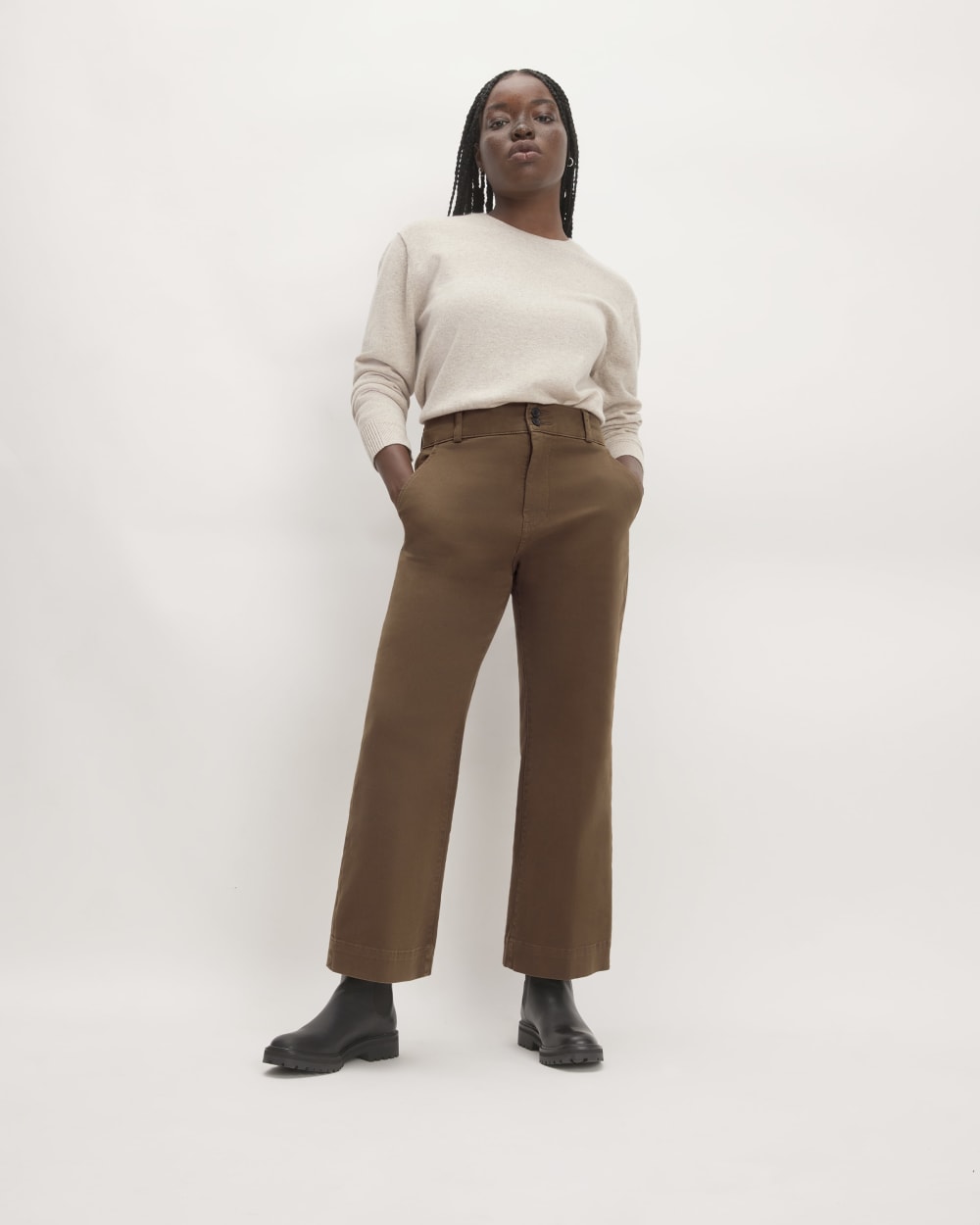 womens-organic-kick-flare-pant-cocoa | primary