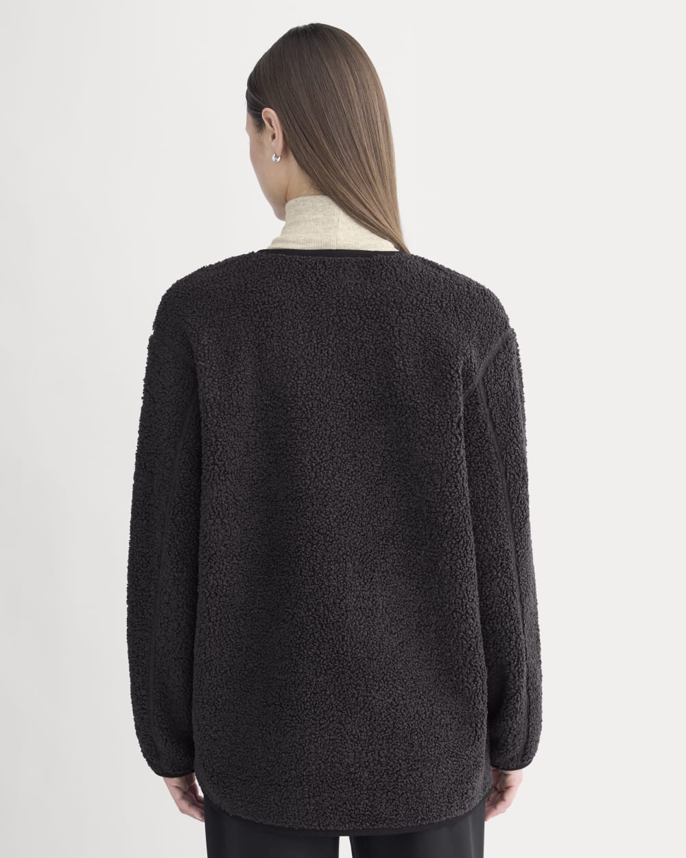 Reversible Teddy Jacket | Black – Everlane