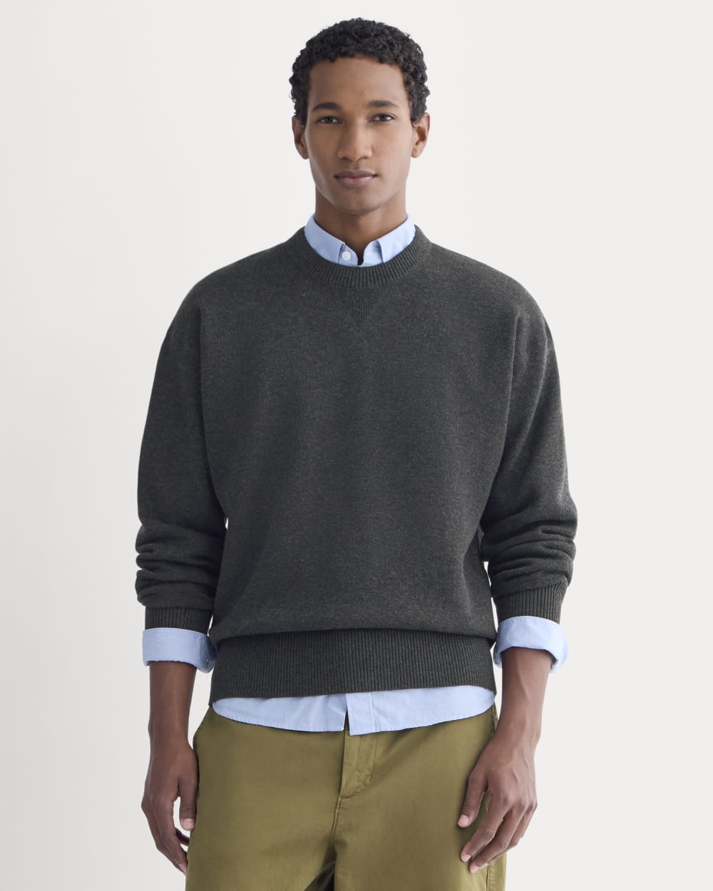 mens-luxe-merino-dblknit-sweater-heather-charcoal | primary