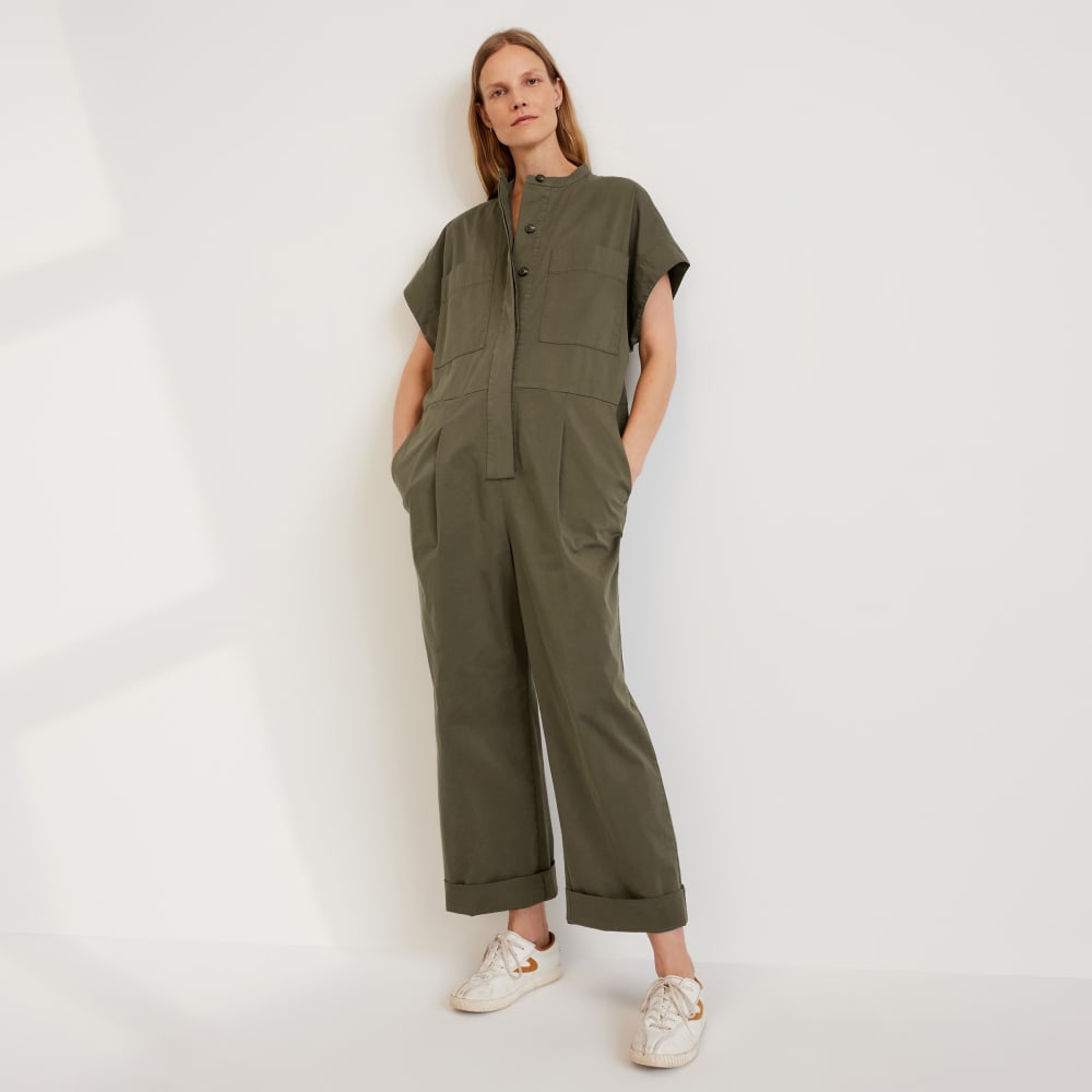The Easy Workwear Jumpsuit | Kalamata - XXS