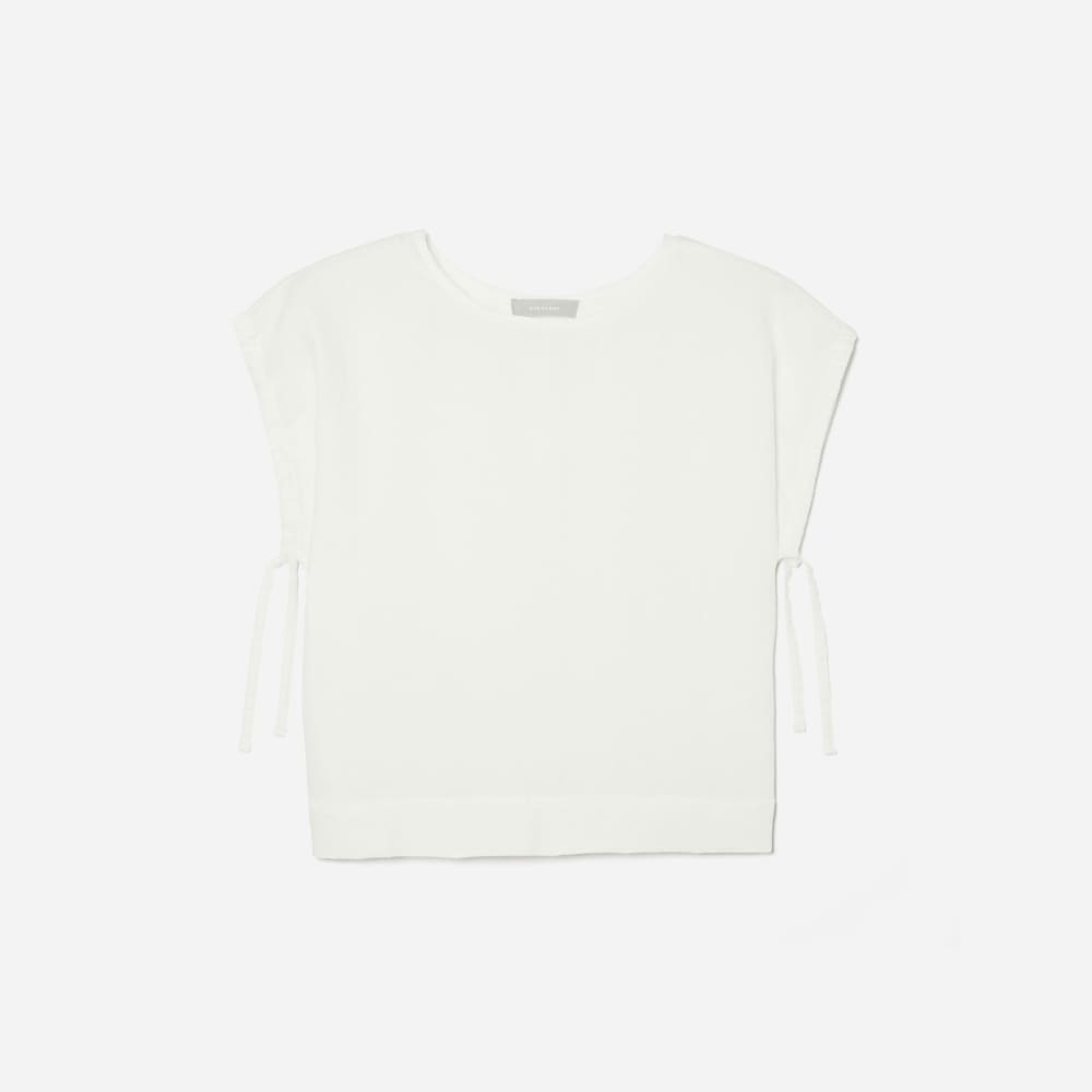 womens-drawstring-tunic-white | alt