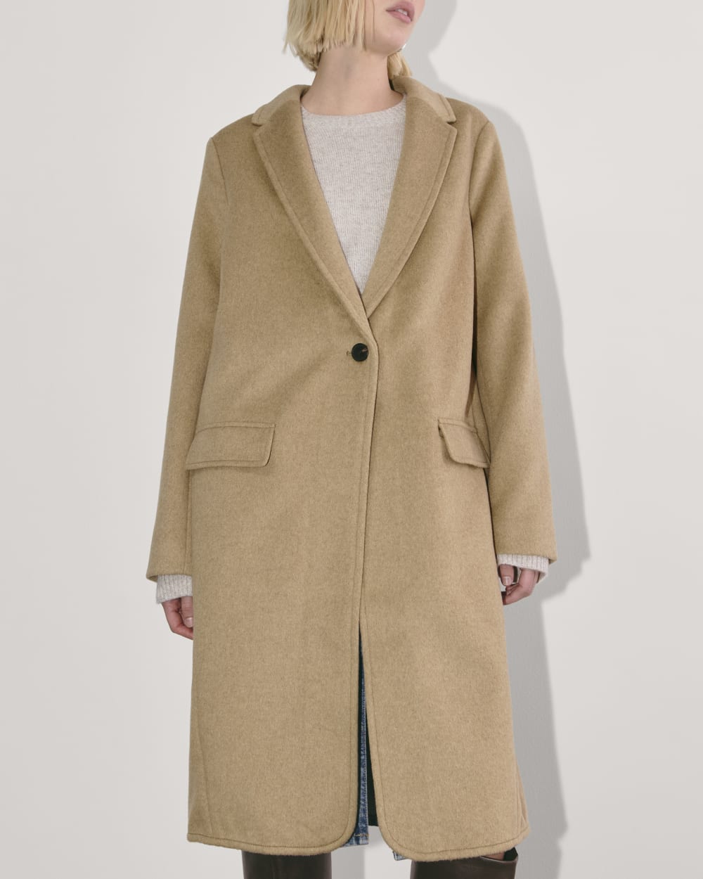 womens-wool-single-breasted-topcoat-dark-heathered-camel | alt