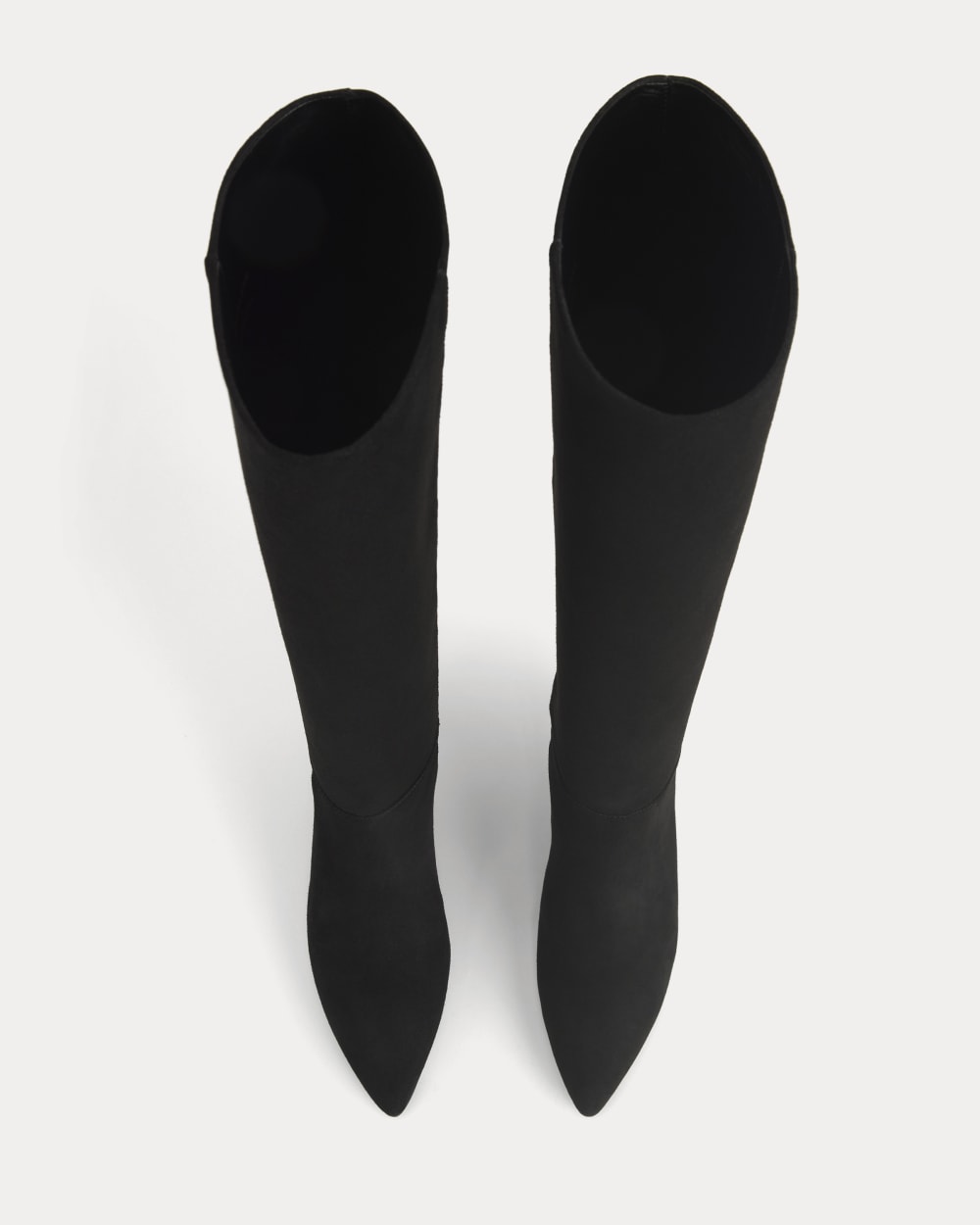 Studio Knee-High Boot Black Suede – Everlane - Main Image