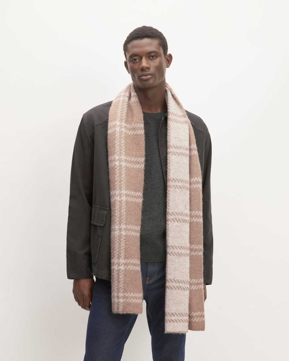 unisex-alpaca-patterned-scarf-wheat-taupe | alt