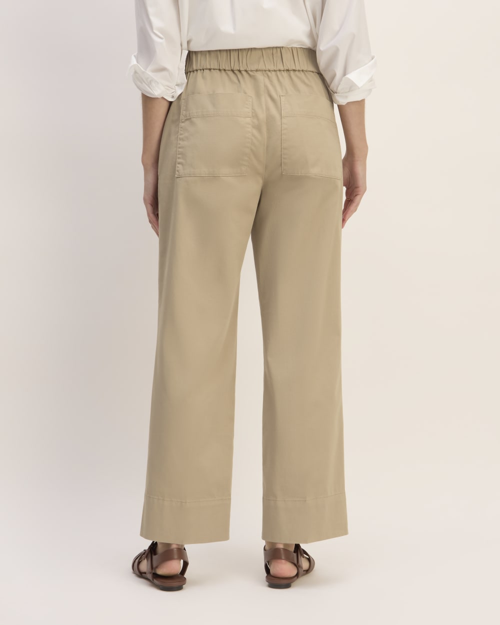 womens-easy-straight-leg-chino-trench-coat-khaki