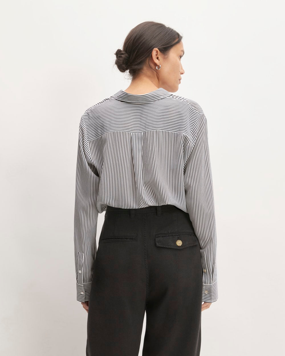 womens-clean-silk-relaxed-shirt-black-white