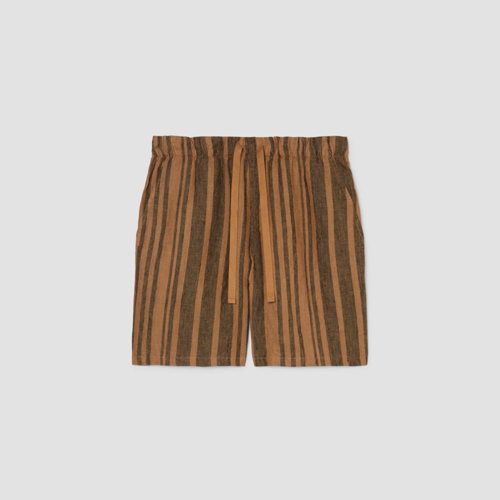 mens-linen-easy-short-toasted-coconut-black | alt