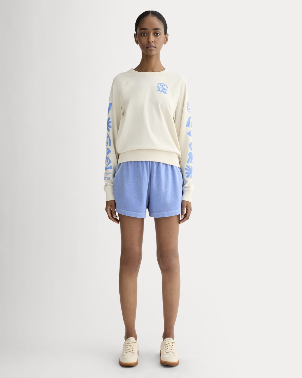 womens-jersey-short-sky-blue-garment-dye | primary