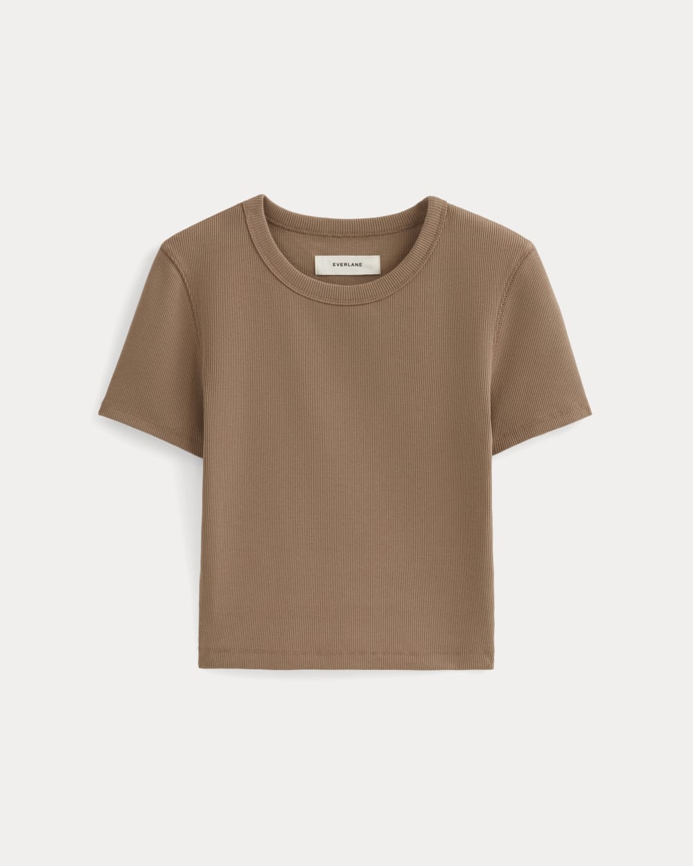 The '90s Rib Tee | Mocha – Everlane