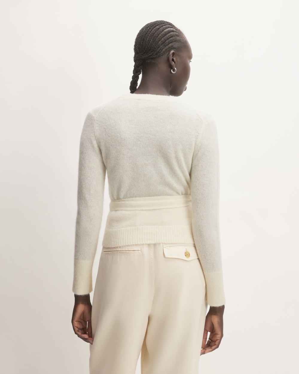 The Alpaca Wrap Sweater | Snow – Everlane