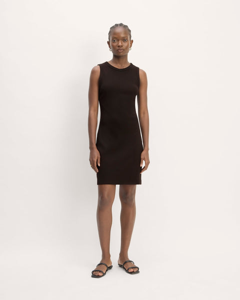 The Ribbed Mini Dress