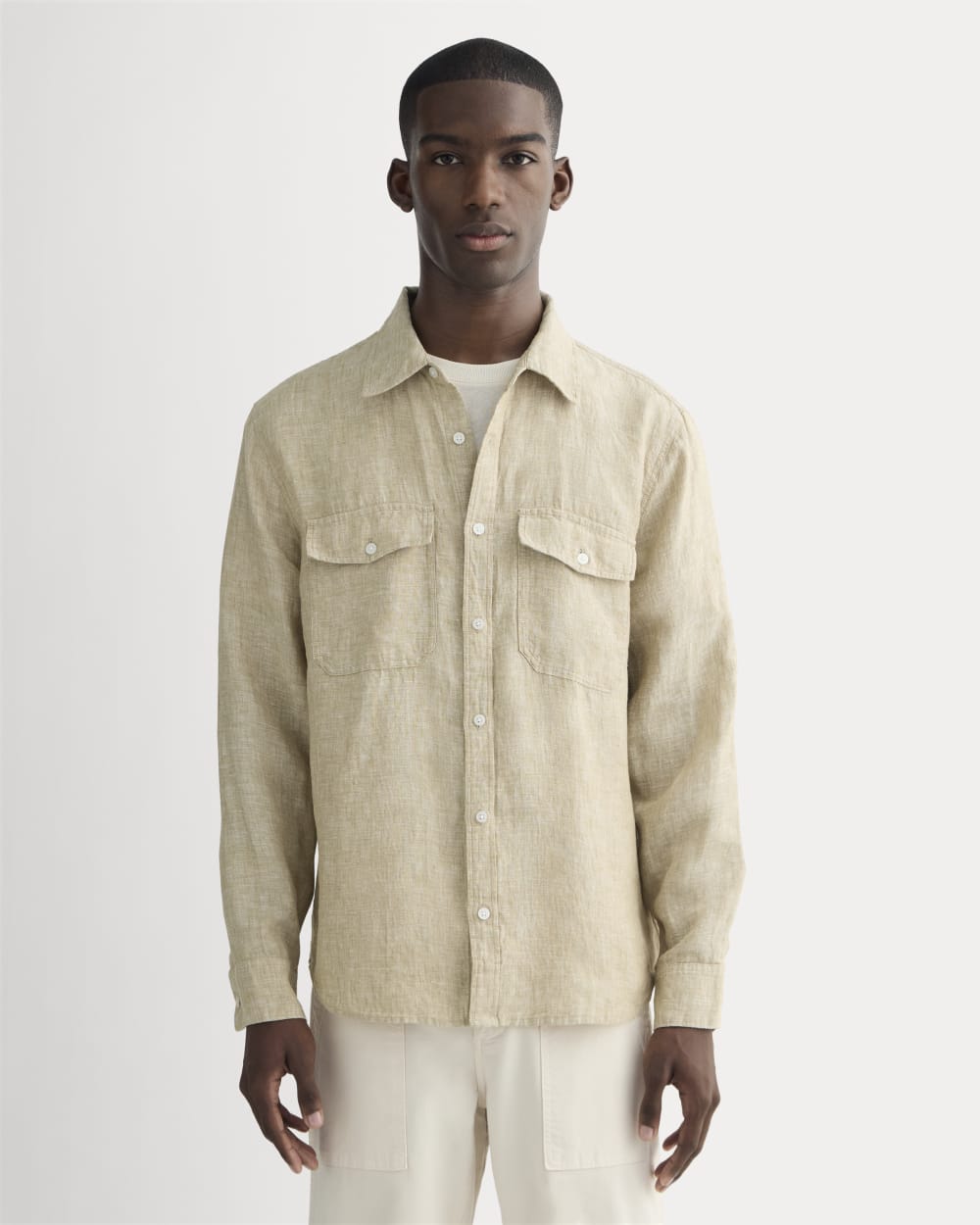 The Linen Utility Shirt