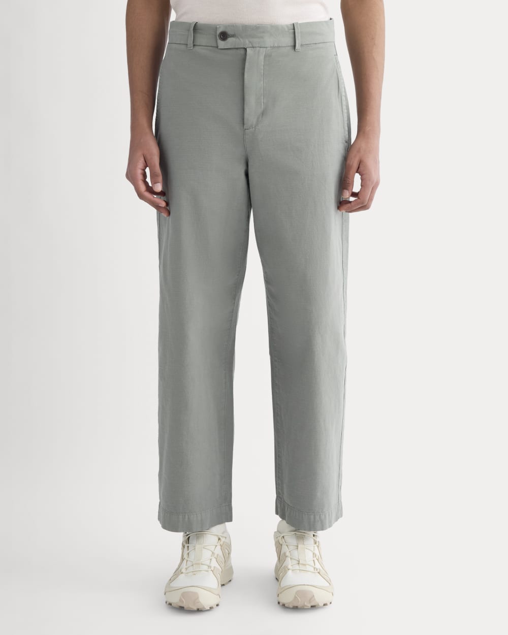 Cropped Slub Trouser | Agave Green – Everlane