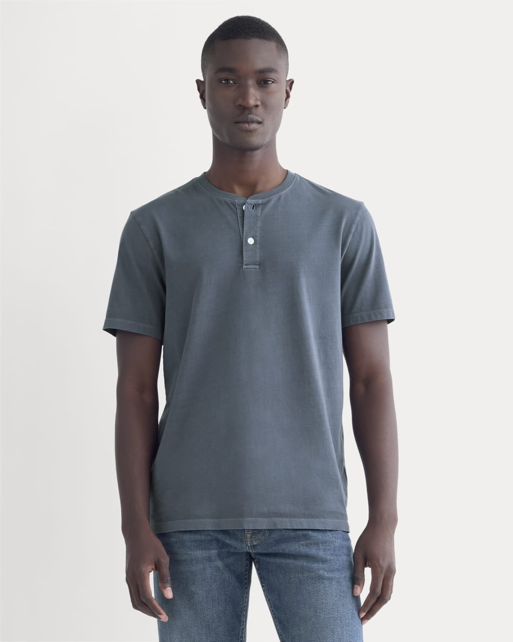 The Essential Organic Garment-Dyed Henley