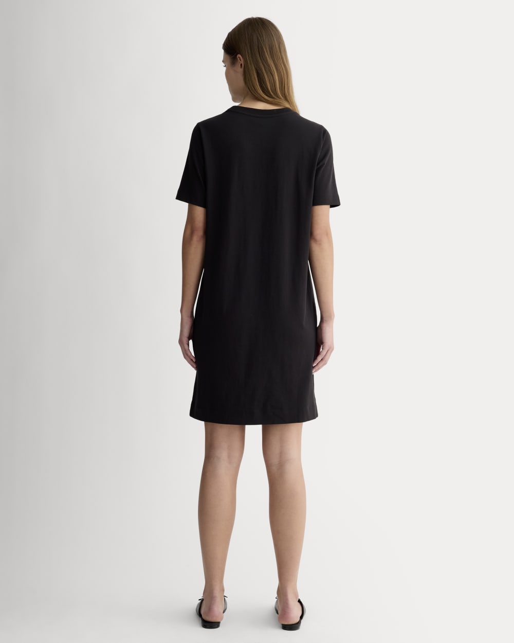 The Organic Cotton Weekend Tee Dress | Black Everlane The Organic Cotton Weekend Tee Dress | Black Everlane