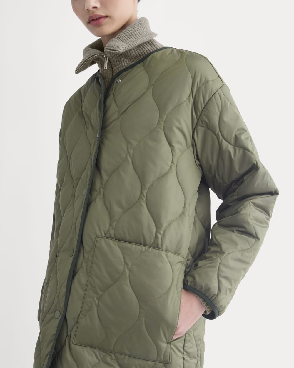 The Quilted Liner | Kalamata/Rosin – Everlane