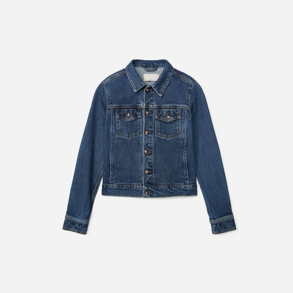 The Modern Jean Jacket Washed Midnight – Everlane