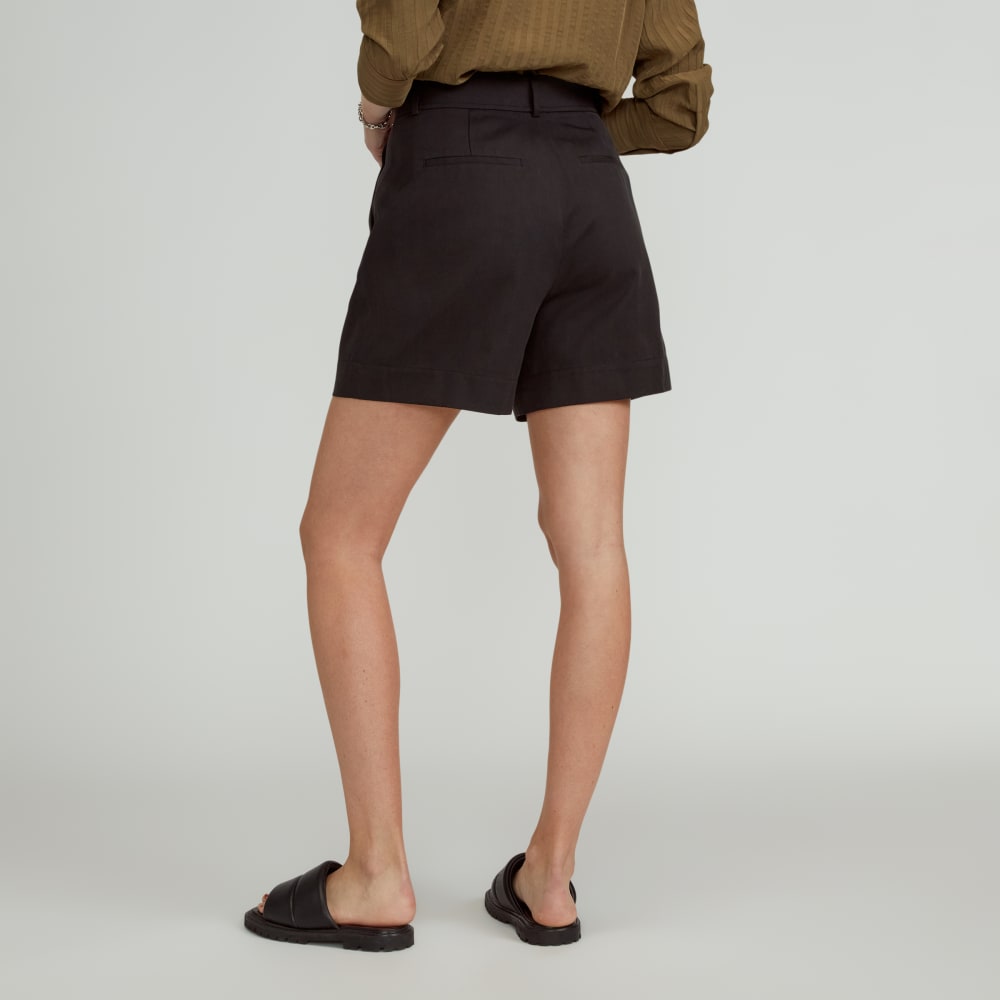 womens-tencel-way-high-drape-short-black