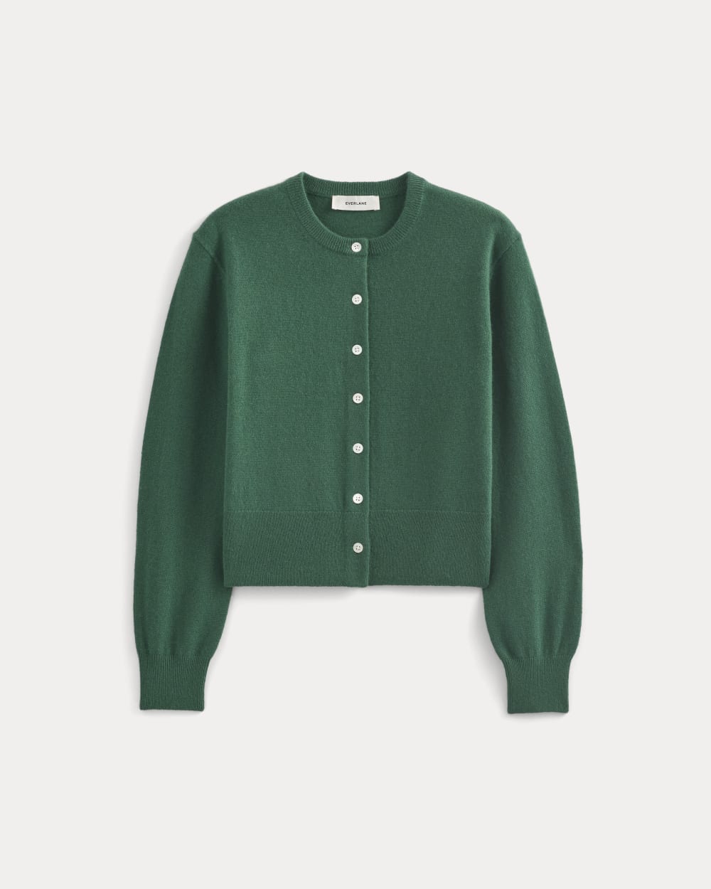 Cashmere Cropped Cardigan | Hunter Green – Everlane