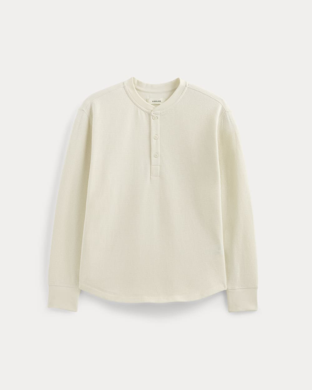 Thermal Henley in Cozy Waffle | Bone – Everlane