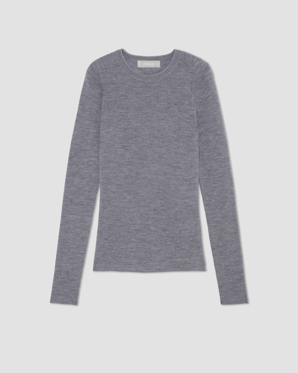 womens-ultrafine-merino-ribbed-crew-heather-mid-grey | alt