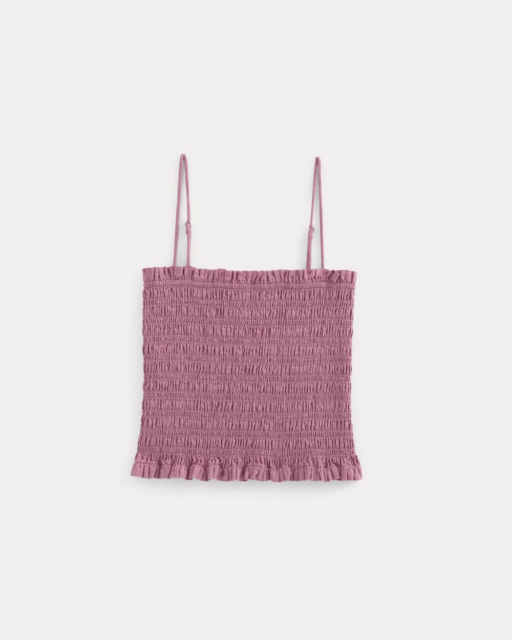 womens-gauze-smocked-cami-heather-rose | alt