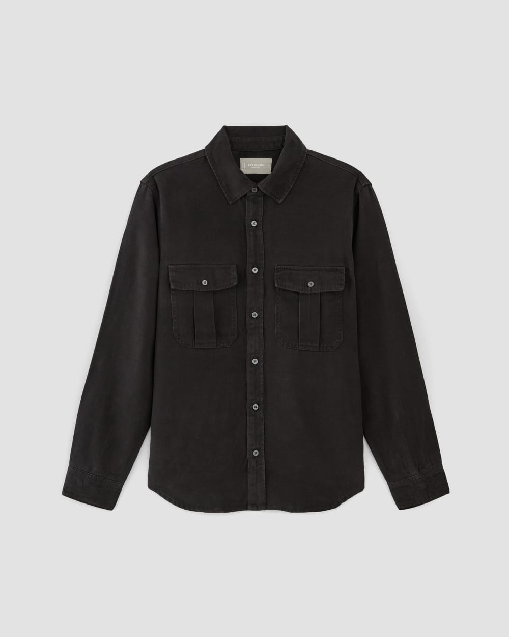 The Utility Shirt Jacket in Buttersoft | Black – Everlane