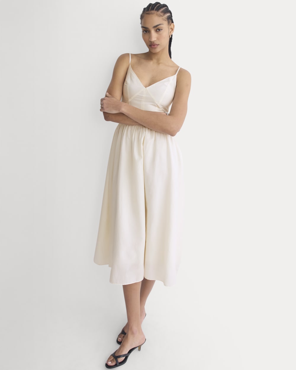 womens-midi-dress-in-cotton-silk-voile-bone