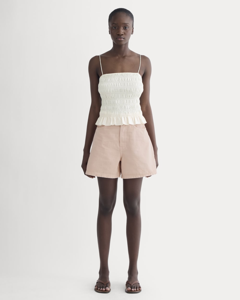 The A-Line Denim Short