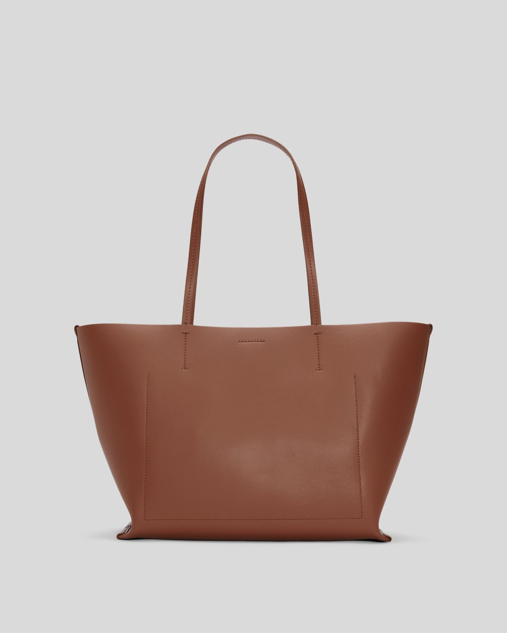 The Luxe Medium Italian Leather Tote