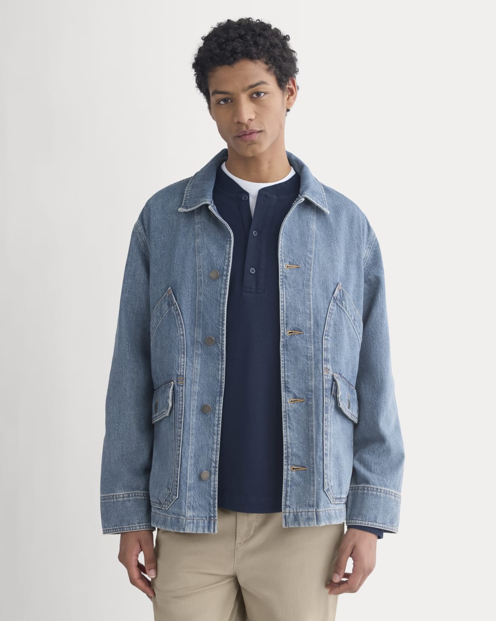 Relaxed Denim Barn Jacket