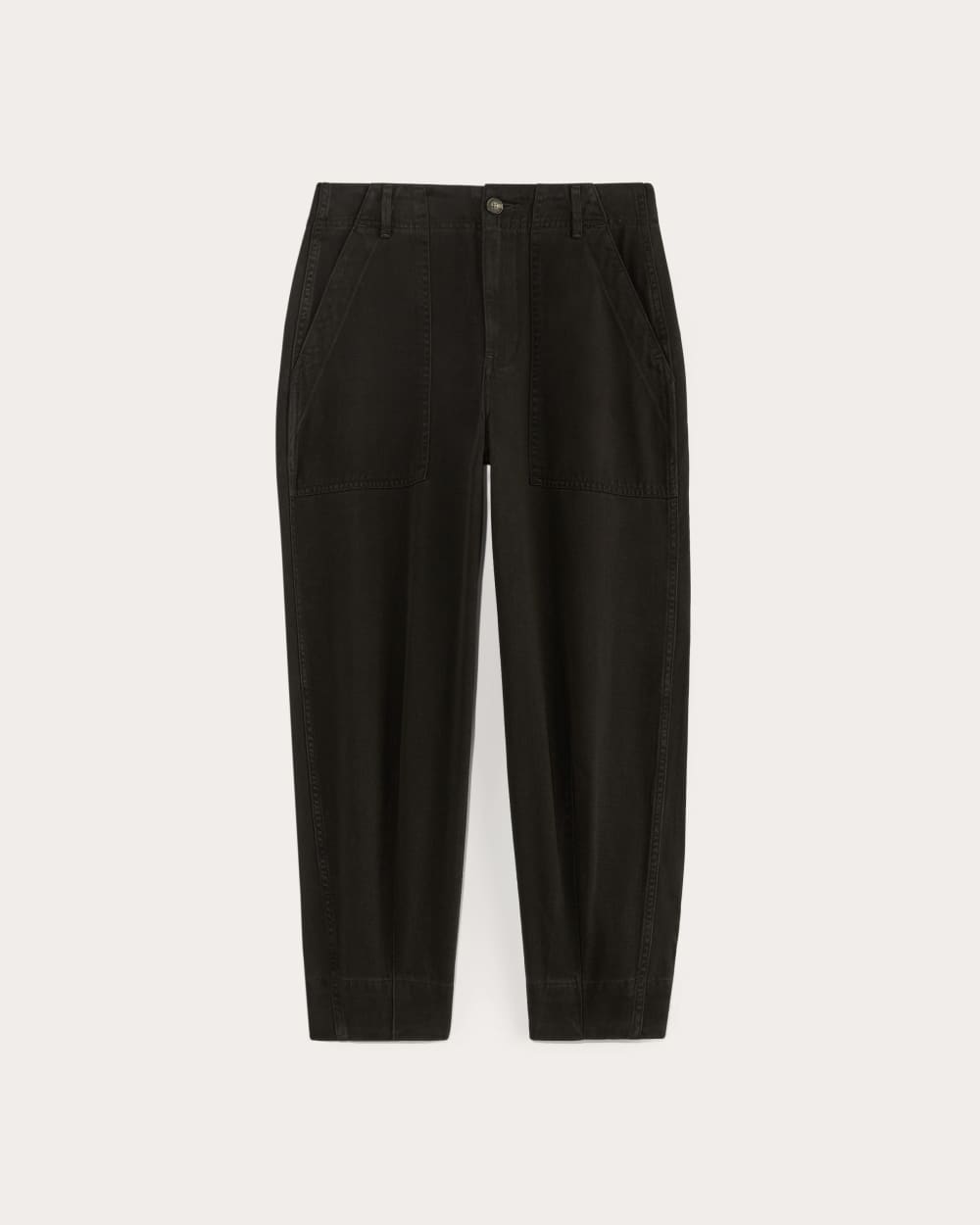 womens-tencel-utility-pant-black | alt