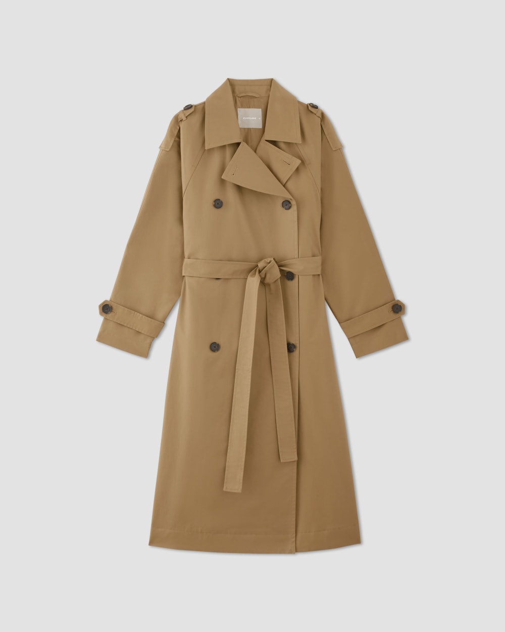 The Cotton Long Trench Coat | Toasted Coconut – Everlane