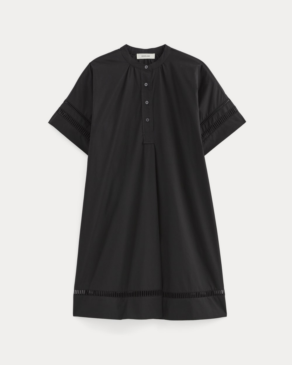 The Lace Trim Popover Dress