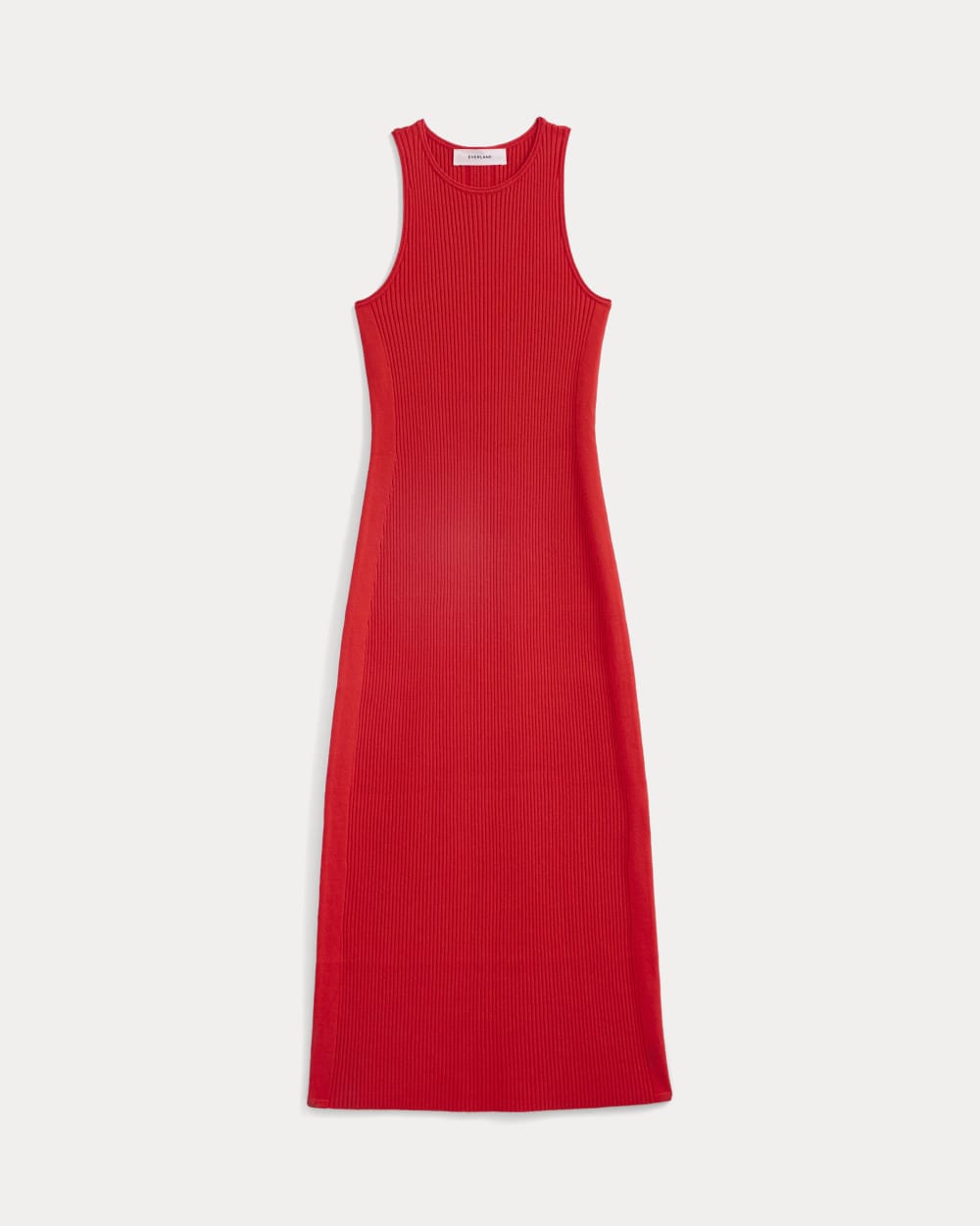 womens-cutaway-ribbed-midi-dress-fiery-red | alt