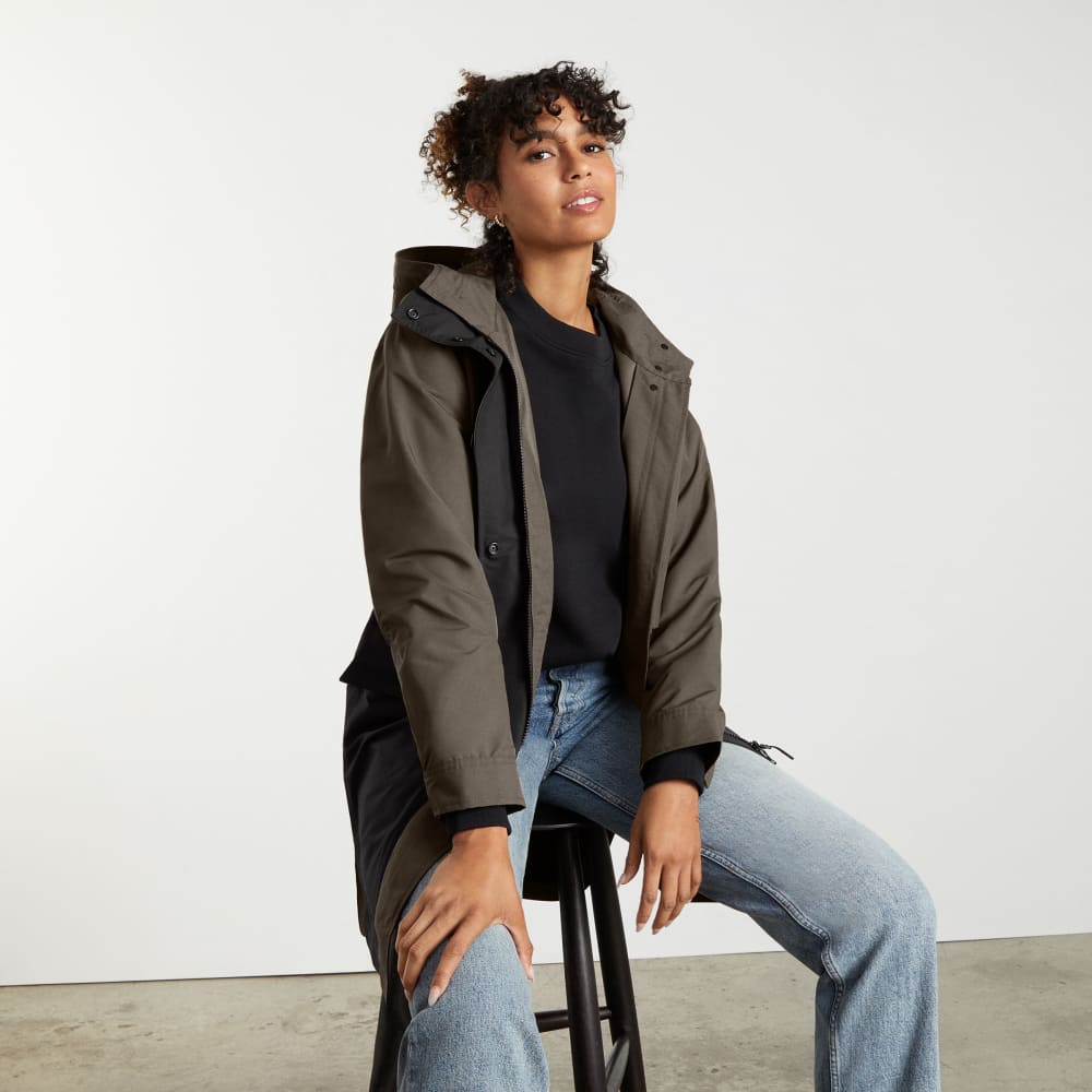 The Anorak | Forest / Black – Everlane