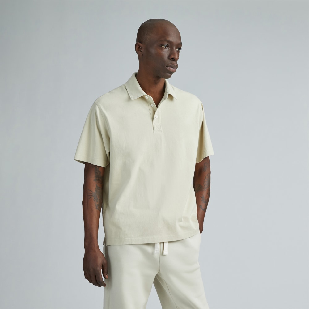 mens-premium-weight-relaxed-polo-pelican | primary