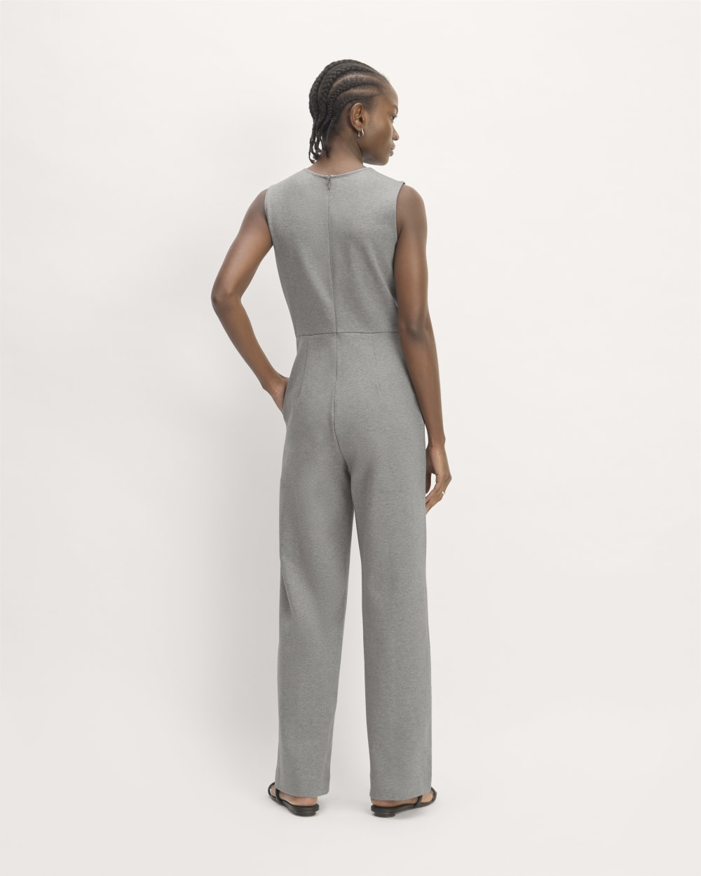 The Dream Jumpsuit | Mid Heather Grey – Everlane