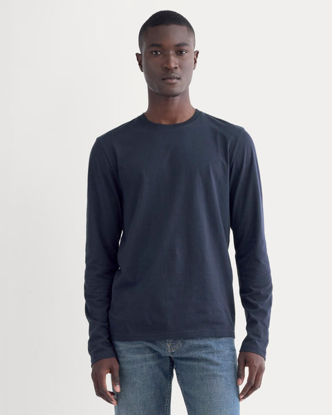 トップス Original Cotton Long Sleeve T-shirt ovy Fruit of the Loom 5 oz., 100% Heavy Cotton HD Long-Sleeve T