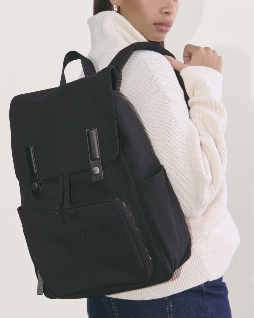 everylane mini dip backpack The Canvas Backpack