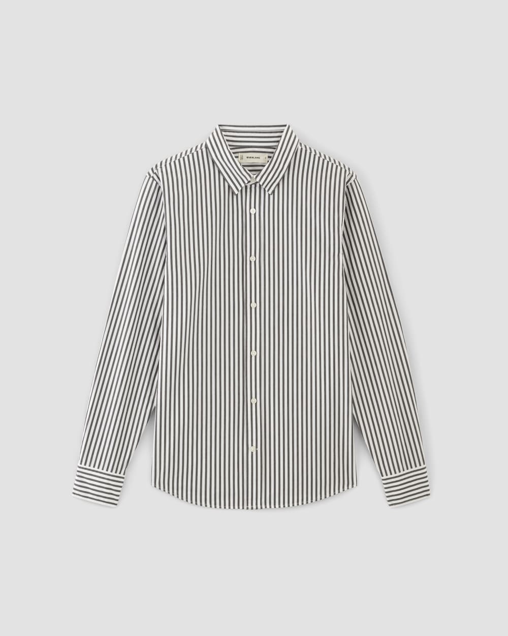 mens-supima-poplin-shirt-white-black | alt